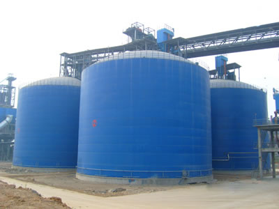 肥城水泥钢板库改造