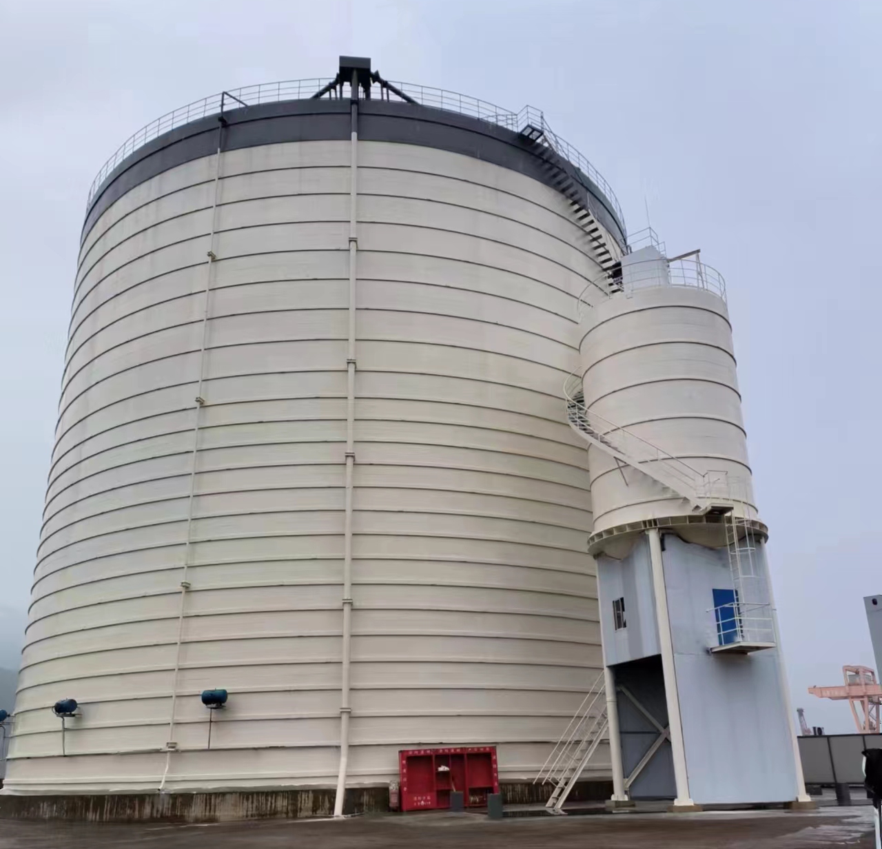 肥城10万吨水泥钢板库